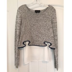 Sachin + Babi Sandra Cropped Sweater